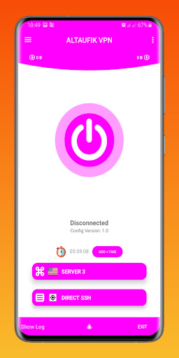 Altaufik VPN HTTP/SSH/ Tunnel Screen 2