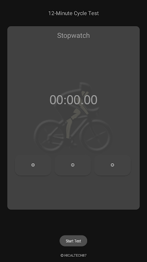 12-Minute Cycle Test Screen 3