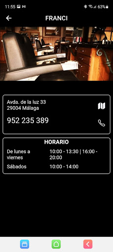 Franci Peluqueria Screen 3