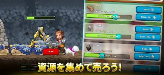 Game screenshot Miners Settlement: 放置系RPG apk download