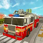 Cover Image of 下载 American Firefighter Games :Fire Truck Rescue Game 1.0 APK