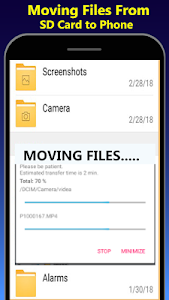 File Move Phone to SD card & A Unknown
