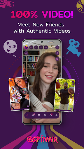 Android application Spinnr screenshort