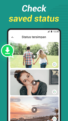 Status Video Down&Saver Screen 3