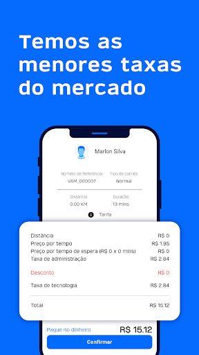 Vambora App Motorista Screen 3