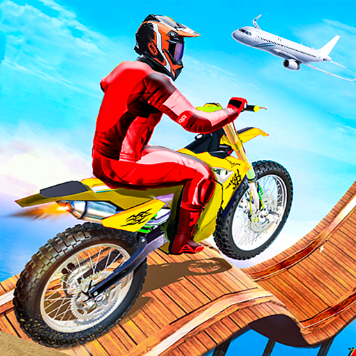 Tricky Bike Stunt Racing Sim  Icon