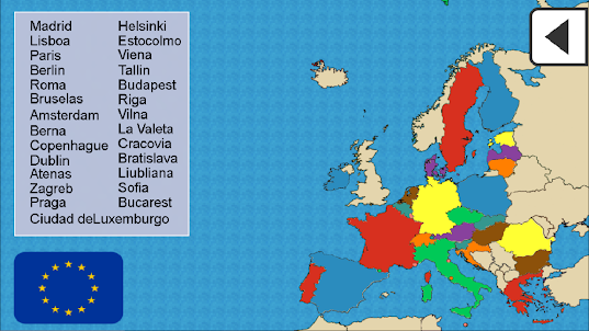 Geografía de España y Europa