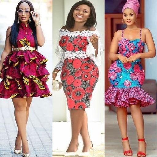 short gowns for ladies