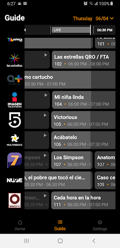 Android application INBTEL TV+ Mobile screenshort