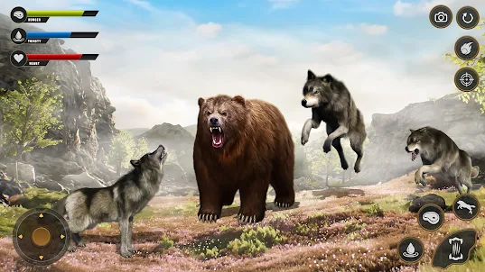 Wolf Games: Wild Animal Games