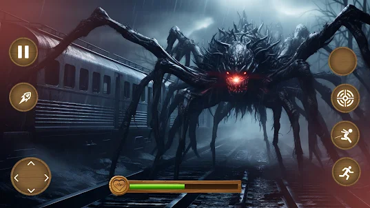 Horror Spider Train Scary Game