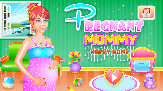 Pregnant Mommy Caring Game