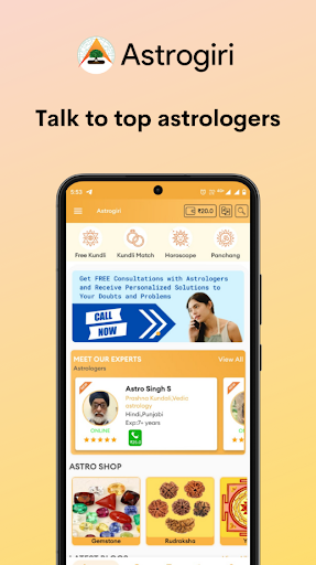 Android application Astrogiri - Online Astrology screenshort