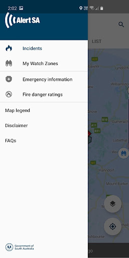 Alert SA Screen 3