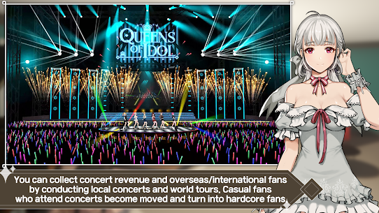 Idol Queens Production MOD APK v3.61 (Unlimited Schedule, Never Stress, Fatigue) 3