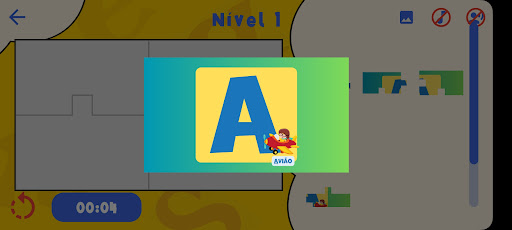 Android application Letra a Letra screenshort