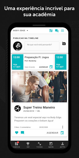 Android application Khora Bem Estar screenshort