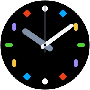 WES21 - Colorful Watch Face
