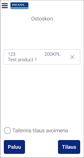 Rexel mobiili Screen 2