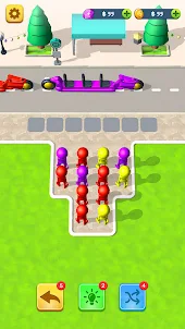 Bus Jam Color Puzzle Games 3D