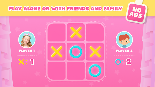 Tic Tac Toe Game with Nastya