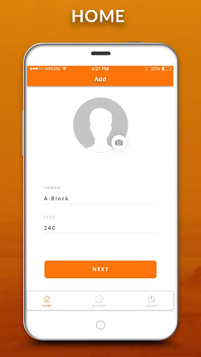 Android application TC Visitor Management App for screenshort