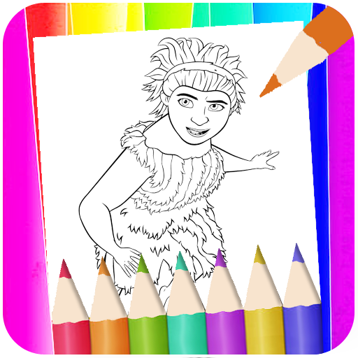 Coloring Book The Croods 2