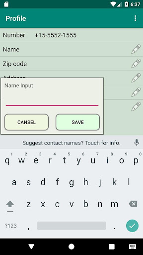 Profile Screen 3