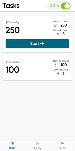 Android application Floward Production screenshort