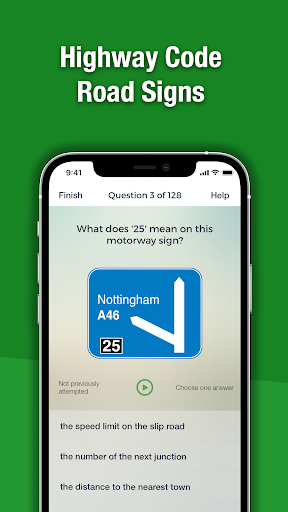 Screenshot of Motorcycle Theory Test UK Kit