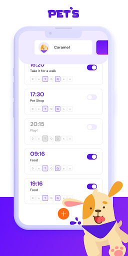 Android application Pet's screenshort