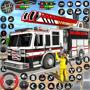 ألعاب شاحنة الإطفاء