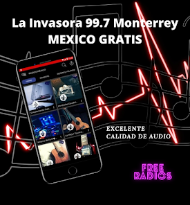 Captura 3 La Invasora 99.7 Monterrey MEX android