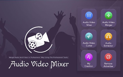 Audio Video Mixer - Audio Editor und Video Editor Ekran görüntüsü