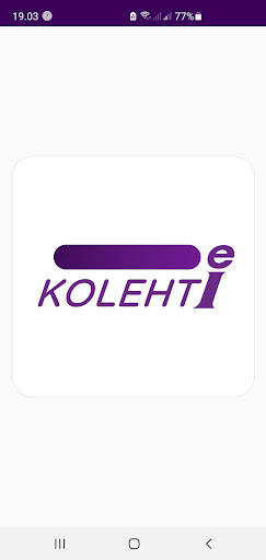 Android application Kolehti screenshort