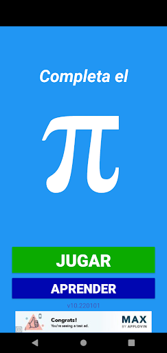 Android application Completa el Pi screenshort