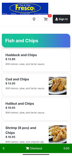 Frescos Fish and Chips Screen 2