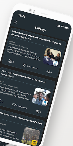 EsilApp - Noticias Screen 2