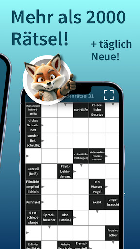 Rate-Fuchs Kreuzworträtsel Screen 2