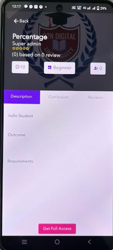 O2N EDUCATION Screen 2