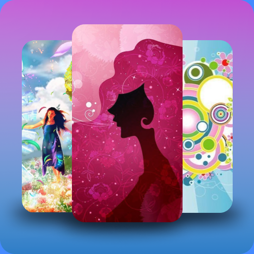 Girly cute wallpaper backgroud logo