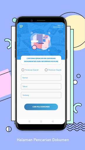 Android application Caridaku Kab. Tegal screenshort