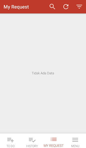 Android application MyVU Approval screenshort