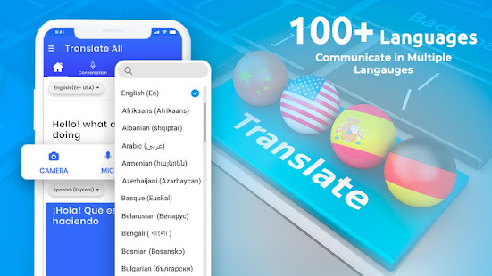 Translate All Language - Voice Text Translator  Screenshots 12