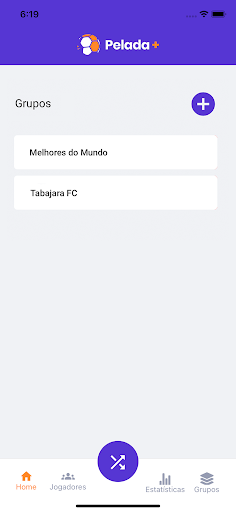 Pelada+ Screenshot 4 - AppWisp.com