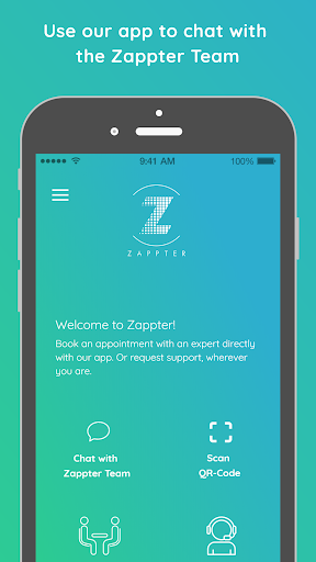 Android application Zappter screenshort