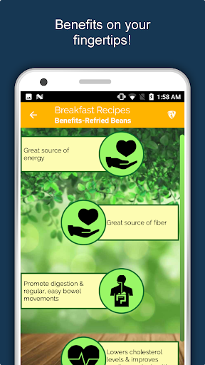 Screenshot of Healthy Breakfast Recipes Book