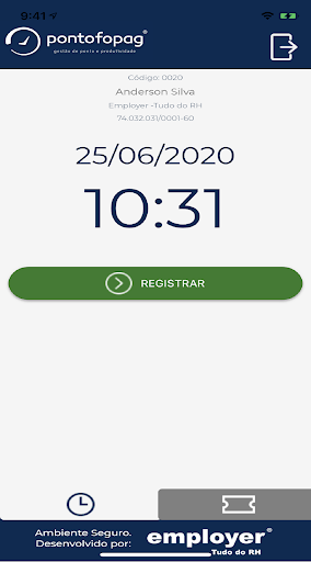 Pontofopag - Registro de Ponto Screen 3