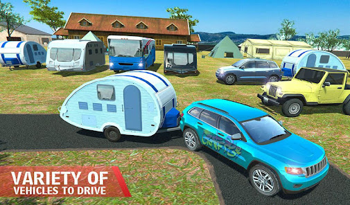 Camper Van Offroad Driving Sim  screenshots 6