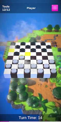 Checkers Fall: Online &Offline - Screenshot 1